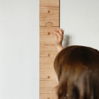 medidor decoración infantil madera personalizado personal present